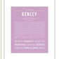 Kenley | Name Art Print
