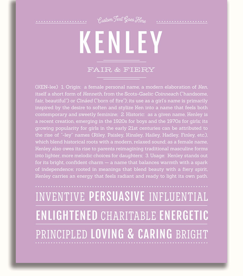 Frame Options | Lilac | White Frame, Matted