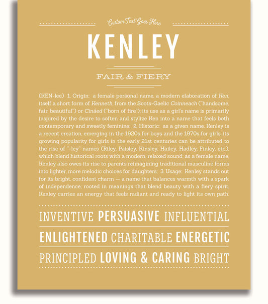 Frame Options | Matte Gold | White Frame, Matted