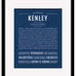 Kenley | Name Art Print