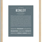 Kenley | Name Art Print