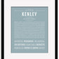 Kenley | Name Art Print
