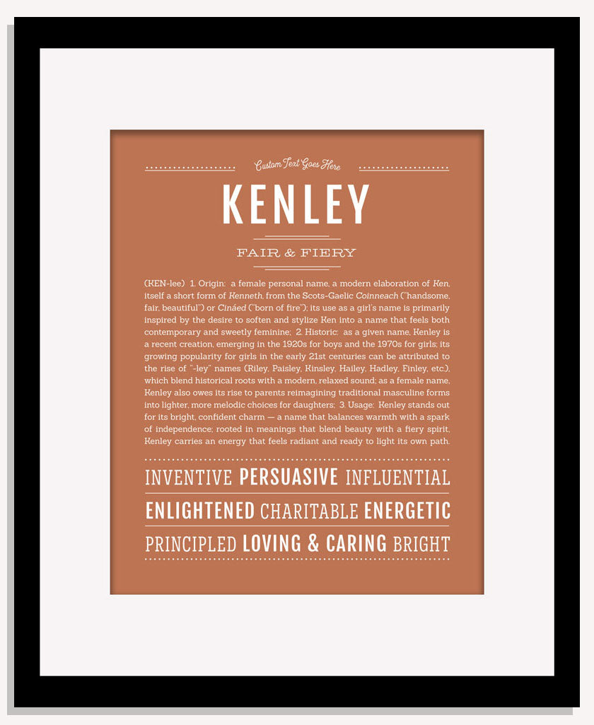 Kenley | Name Art Print