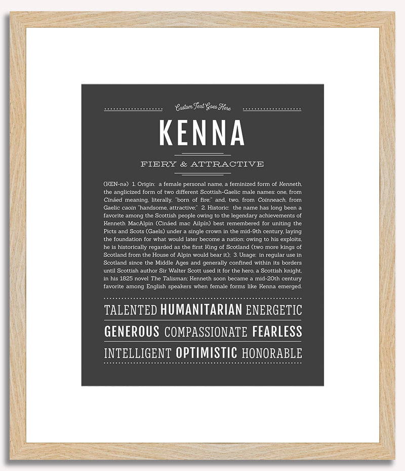 Kenna | Name Art Print