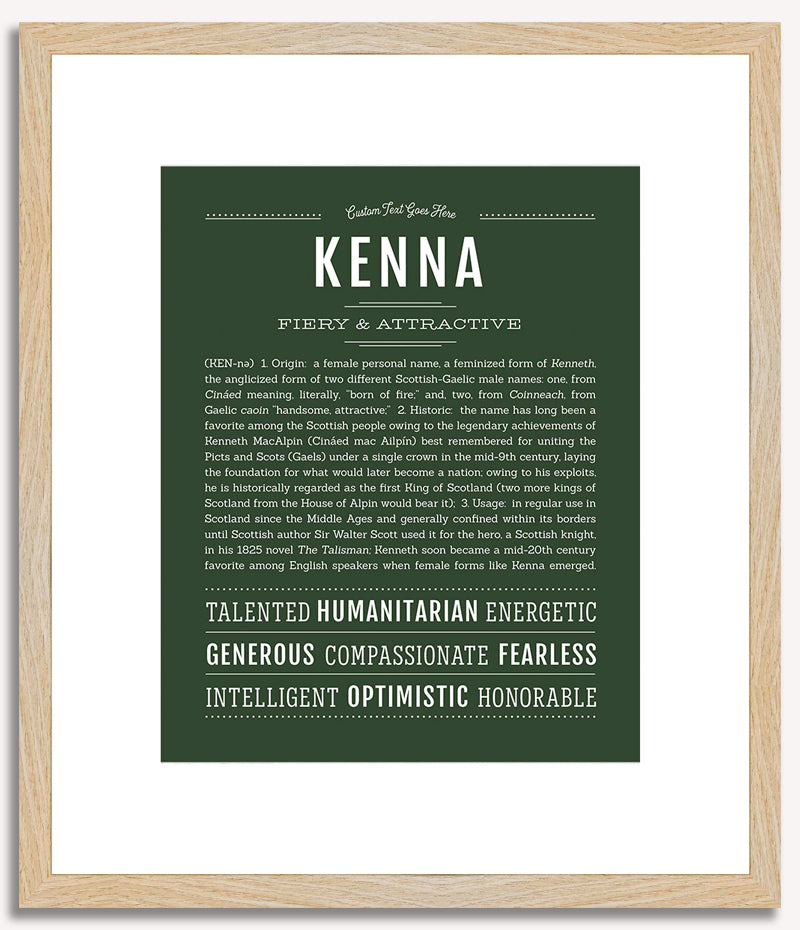 Kenna | Name Art Print