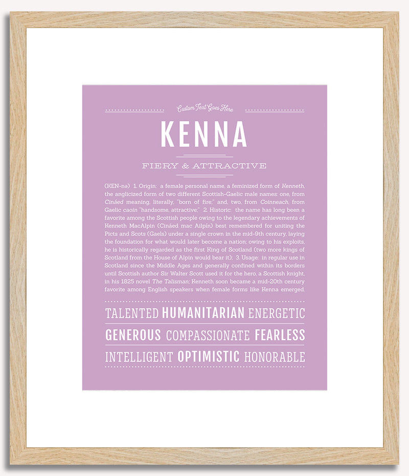 Kenna | Name Art Print