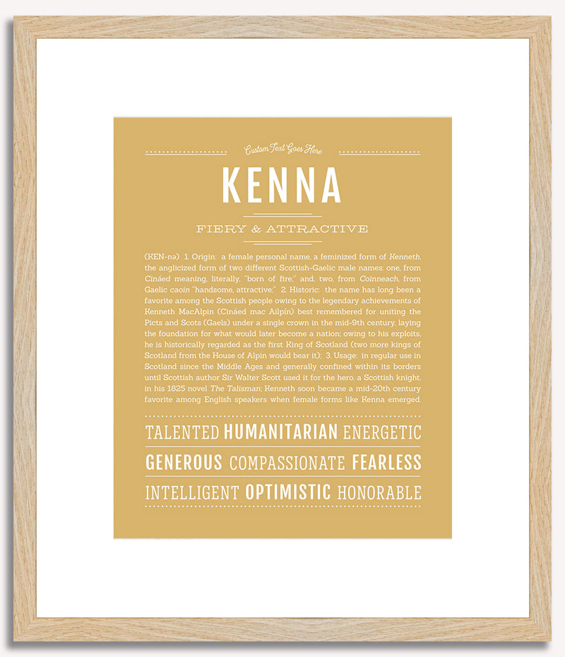 Kenna | Name Art Print