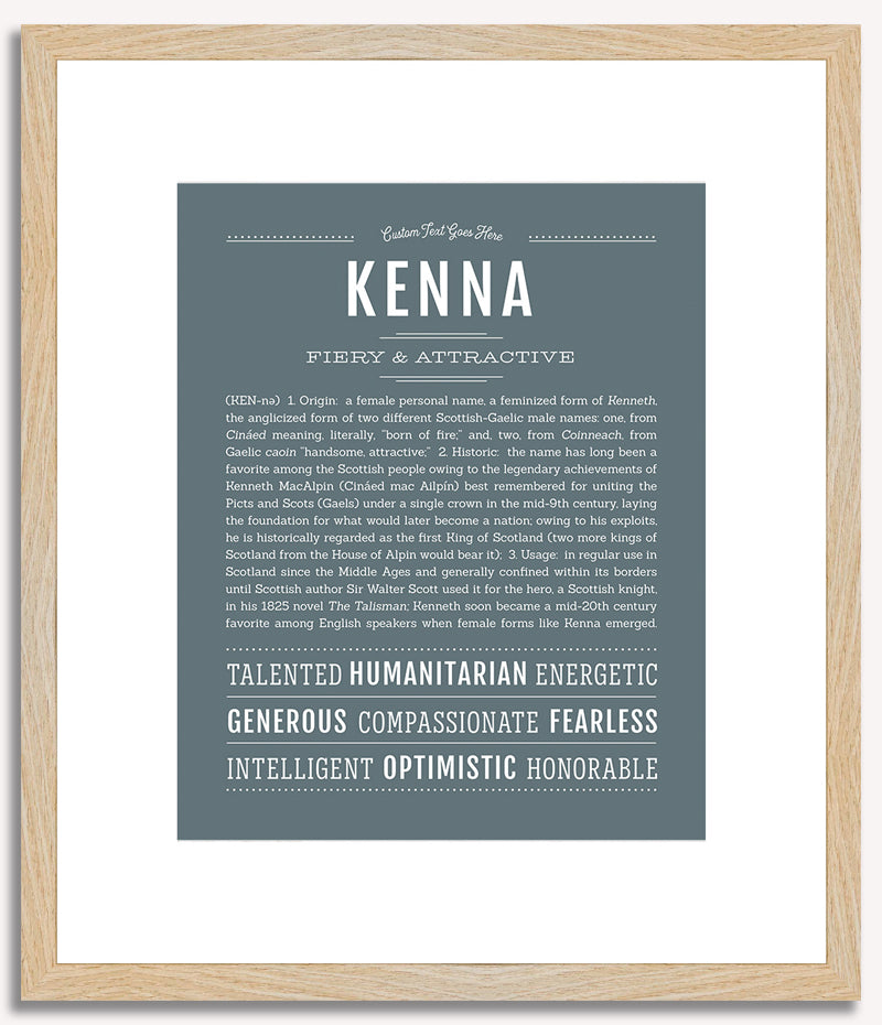 Kenna | Name Art Print