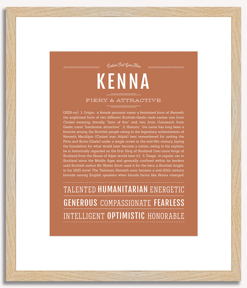 Kenna | Name Art Print