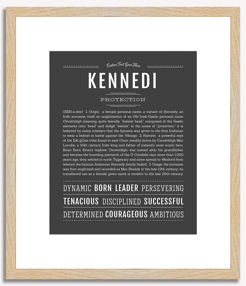 Kennedi | Name Art Print