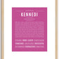 Kennedi | Name Art Print