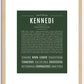 Kennedi | Name Art Print