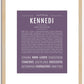 Kennedi | Name Art Print