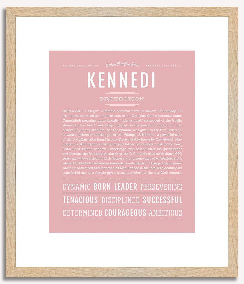 Kennedi | Name Art Print