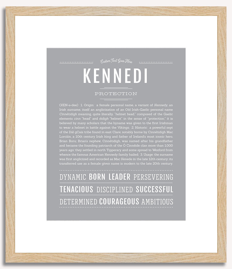 Kennedi | Name Art Print