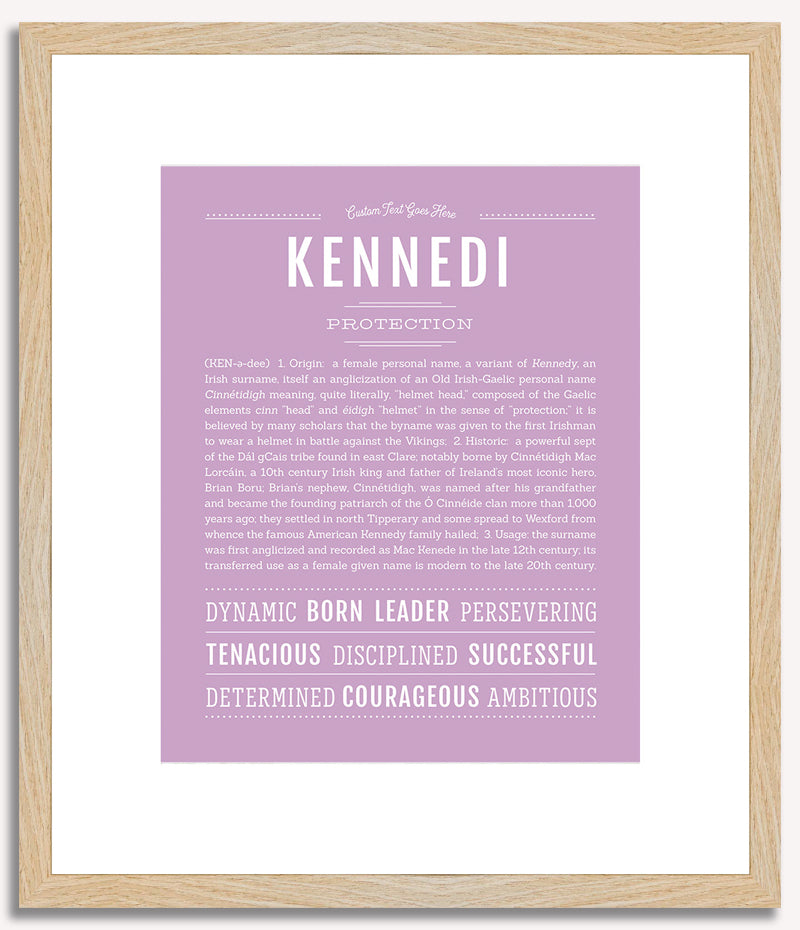 Kennedi | Name Art Print