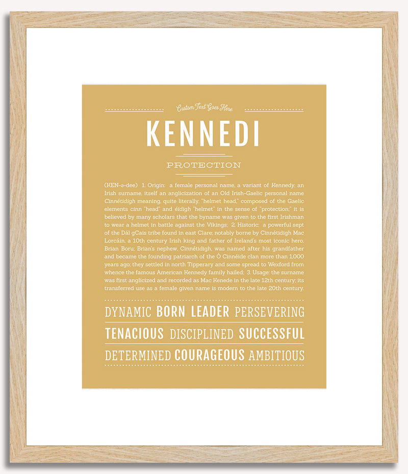 Kennedi | Name Art Print