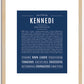 Kennedi | Name Art Print