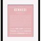 Frame Options | Dusty Rose | Black Frame, Matted