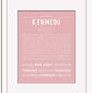 Frame Options | Dusty Rose | White Frame, Matted