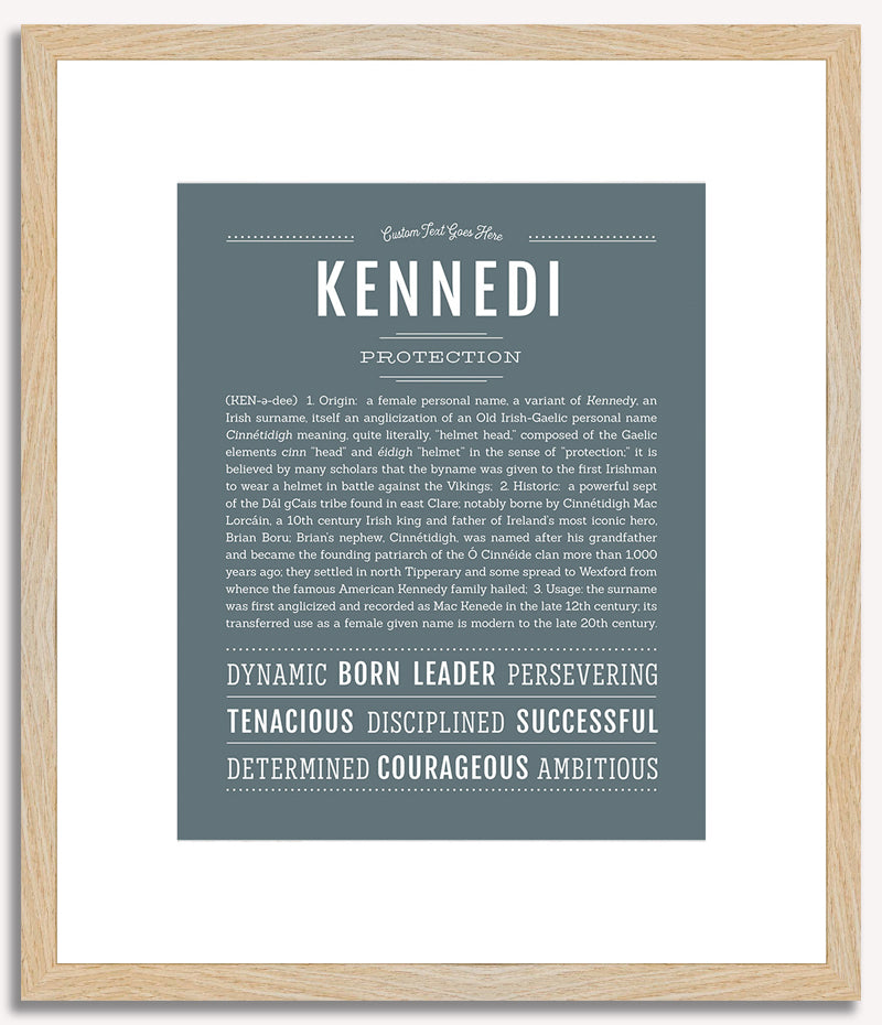 Kennedi | Name Art Print