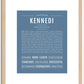 Kennedi | Name Art Print