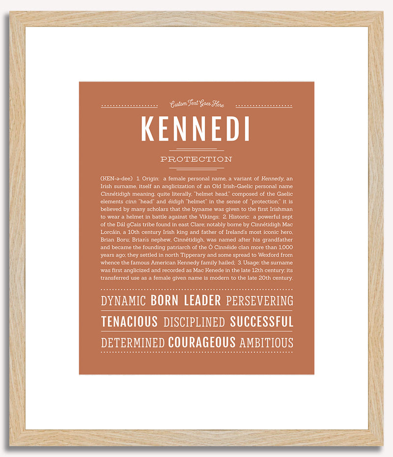 Kennedi | Name Art Print