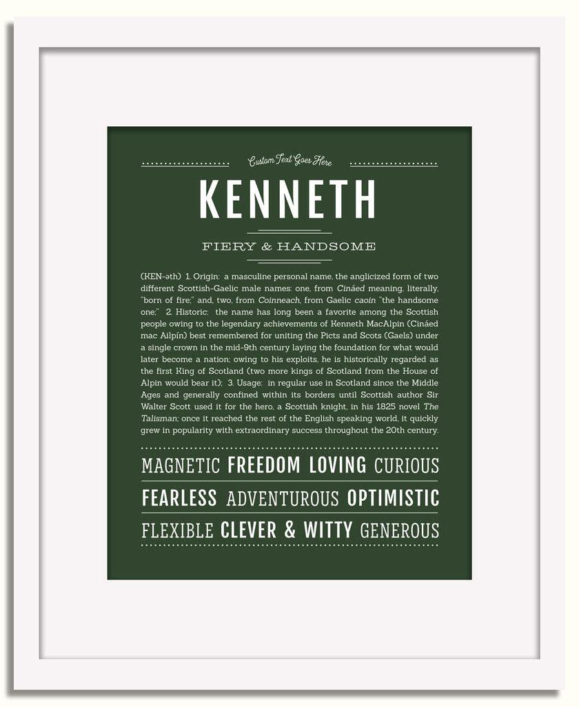 Kenneth Types Kenneth Name