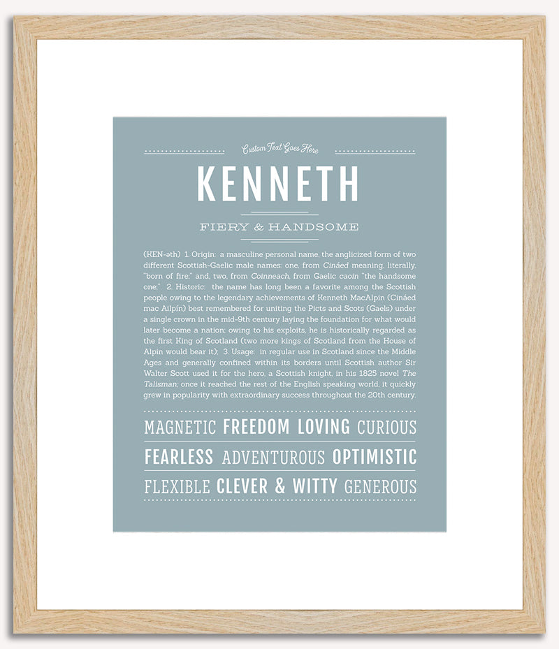 Kenneth | Name Art Print