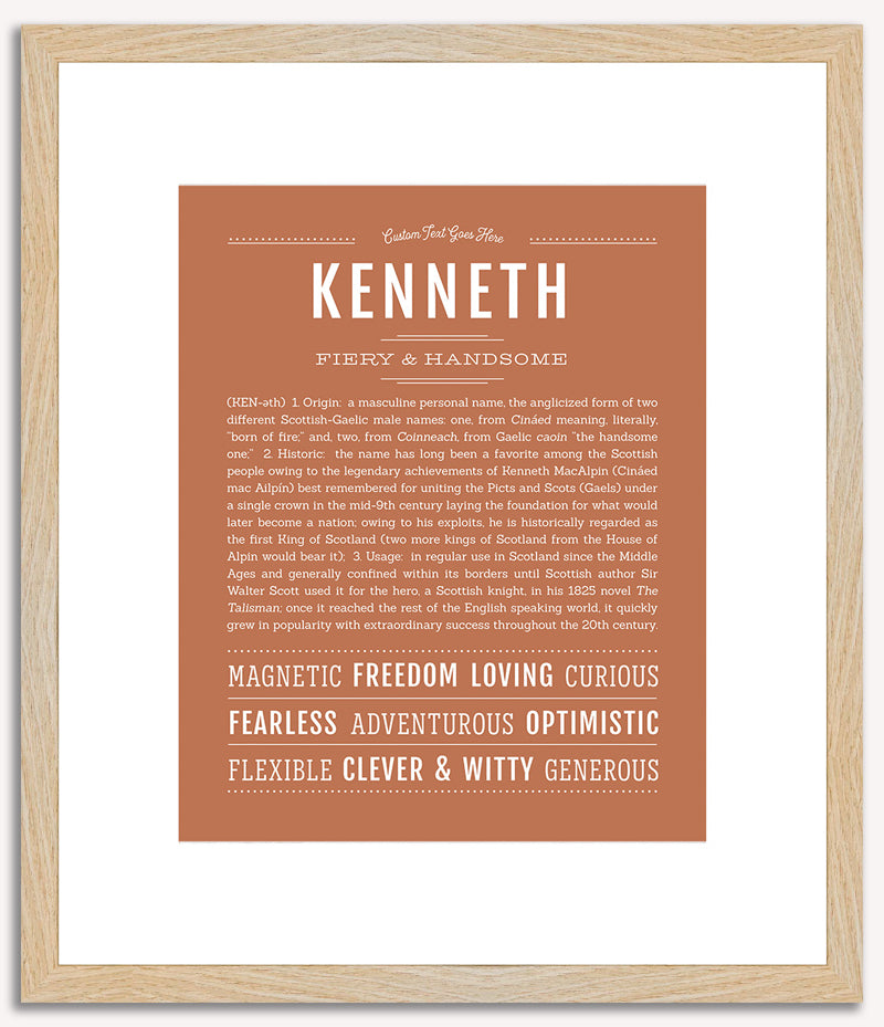 Kenneth | Name Art Print