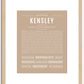 Kensley | Name Art Print