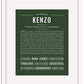 Frame Options | Deep Forest | White Frame, Matted