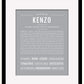 Frame Options | Light Gray | Black Frame, Matted