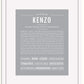 Frame Options | Light Gray | White Frame, Matted