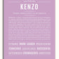 Frame Options | Lilac | No Frame