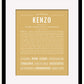 Frame Options | Matte Gold | Black Frame, Matted