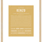 Frame Options | Matte Gold | Maple Frame, Matted