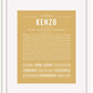 Frame Options | Matte Gold | White Frame, Matted