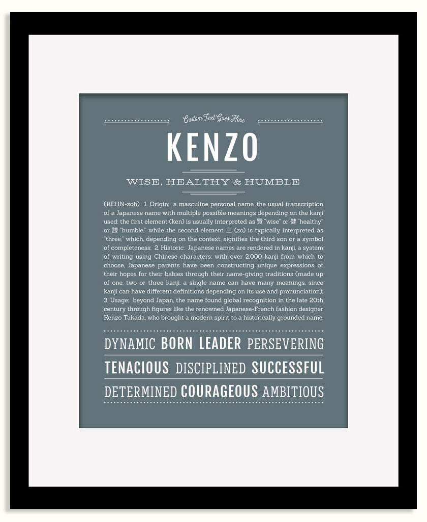Frame Options | Night Rendezvous | Black Frame, Matted