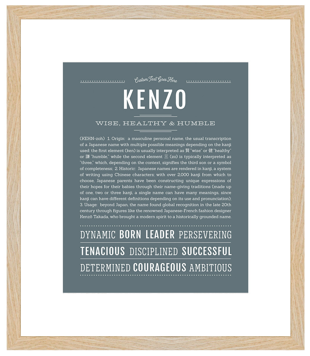 Frame Options | Night Rendezvous | Maple Frame, Matted