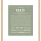 Frame Options | Sage | Maple Frame, Matted