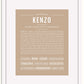 Frame Options | Tan | White Frame, Matted