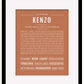 Frame Options | Terra Cotta | Black Frame, Matted