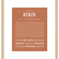 Frame Options | Terra Cotta | Maple Frame, Matted