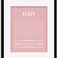 Frame Options | Dusty Rose | Black Frame, Matted