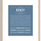 Kenzy | Name Art Print