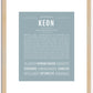 Keon | Name Art Print