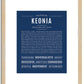 Keonia | Name Art Print
