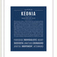Keonia | Name Art Print