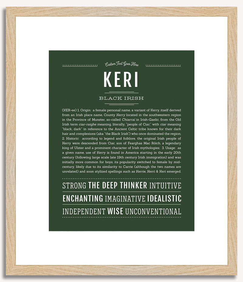 Keri | Name Art Print